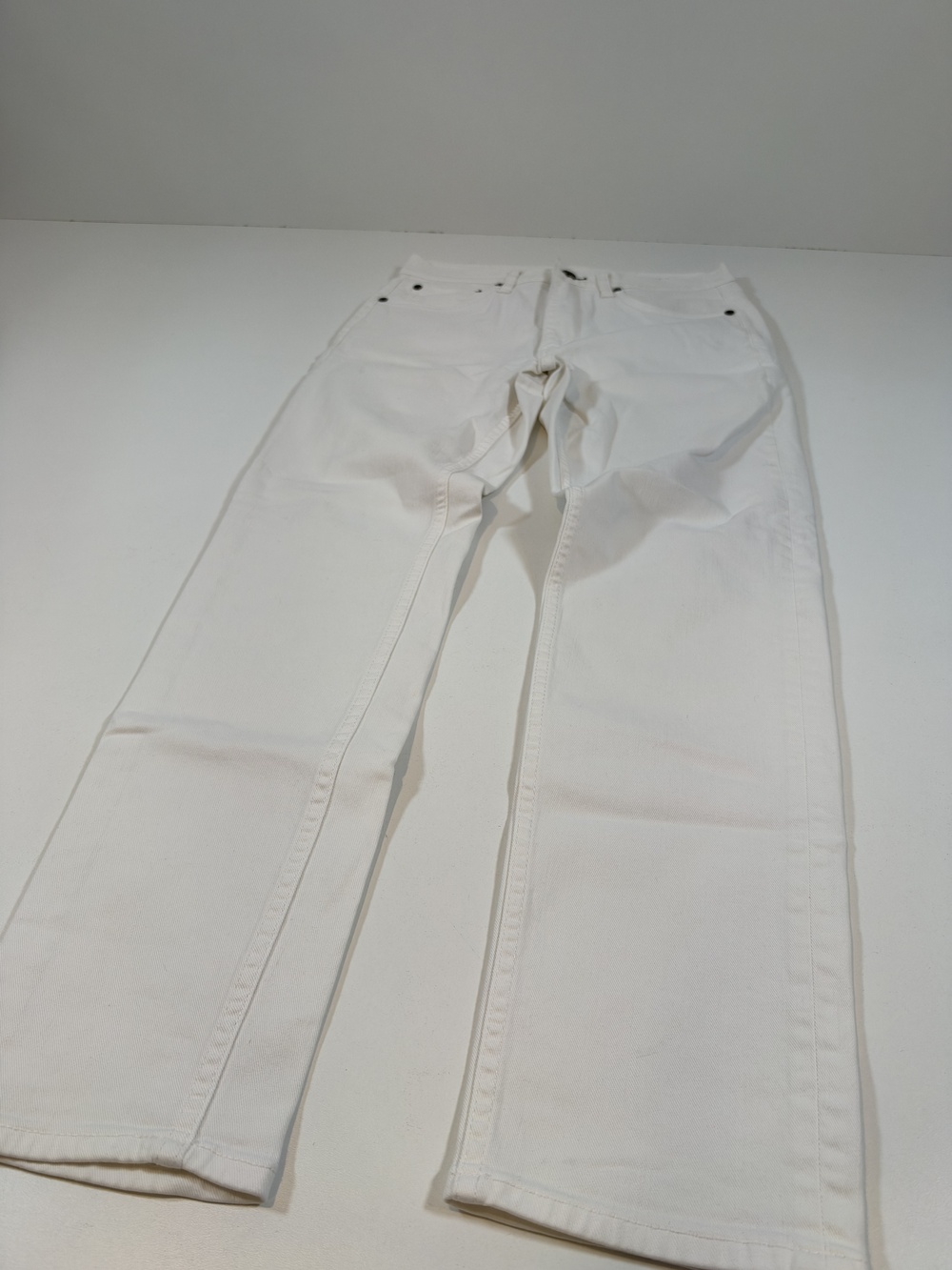 Rag & Bone Fit 2 Slim Jeans Mens 29x30 Optic White Straight Denim Pants